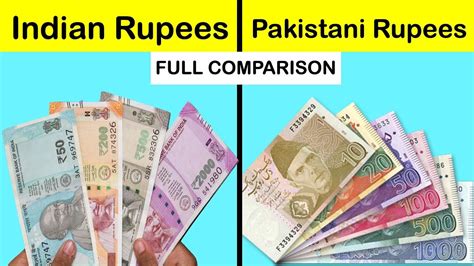 indian vs pakistan currency